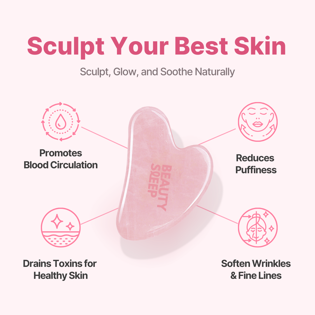 FREE Gift - Rose Quartz Gua Sha Stone