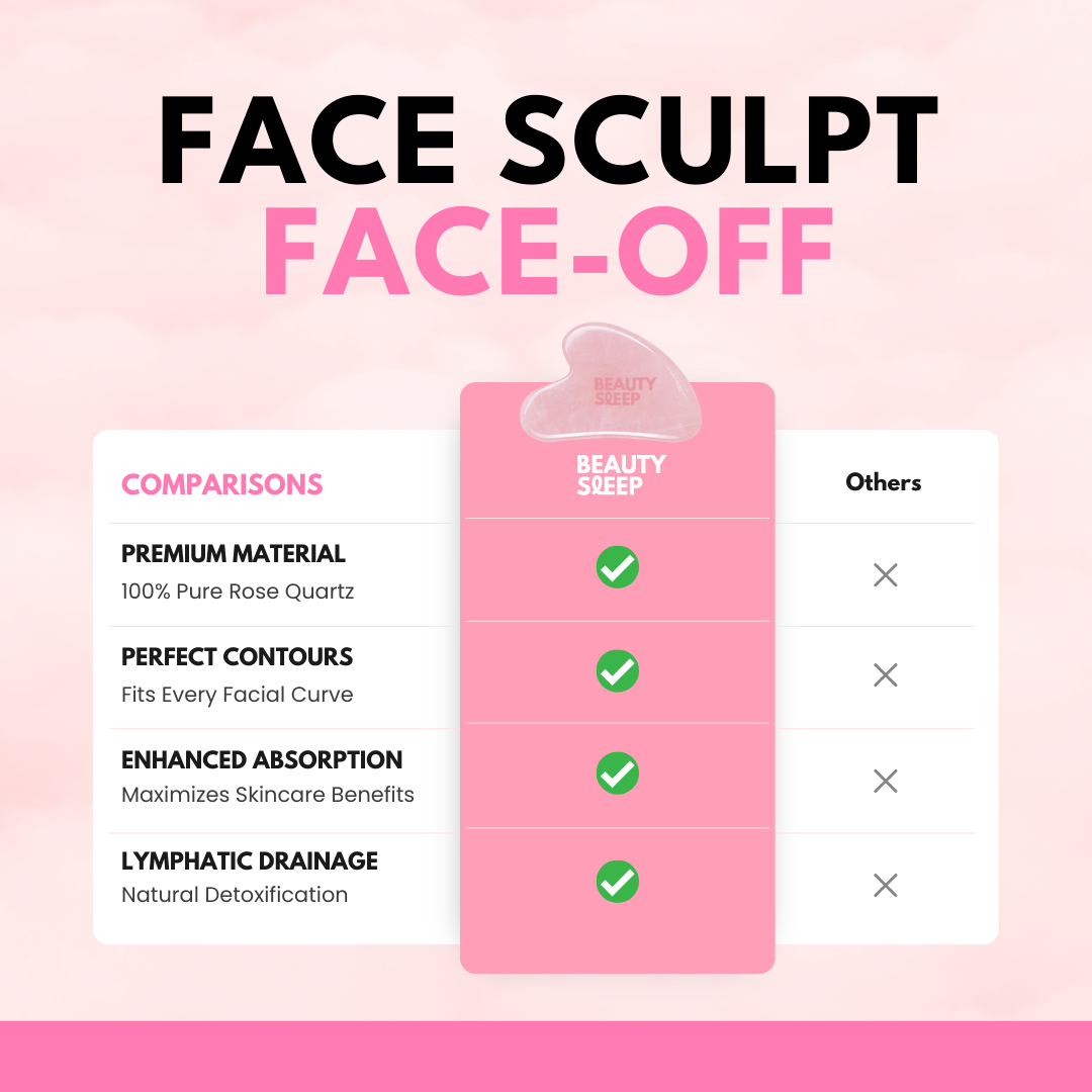 FREE Gift - Rose Quartz Gua Sha Stone