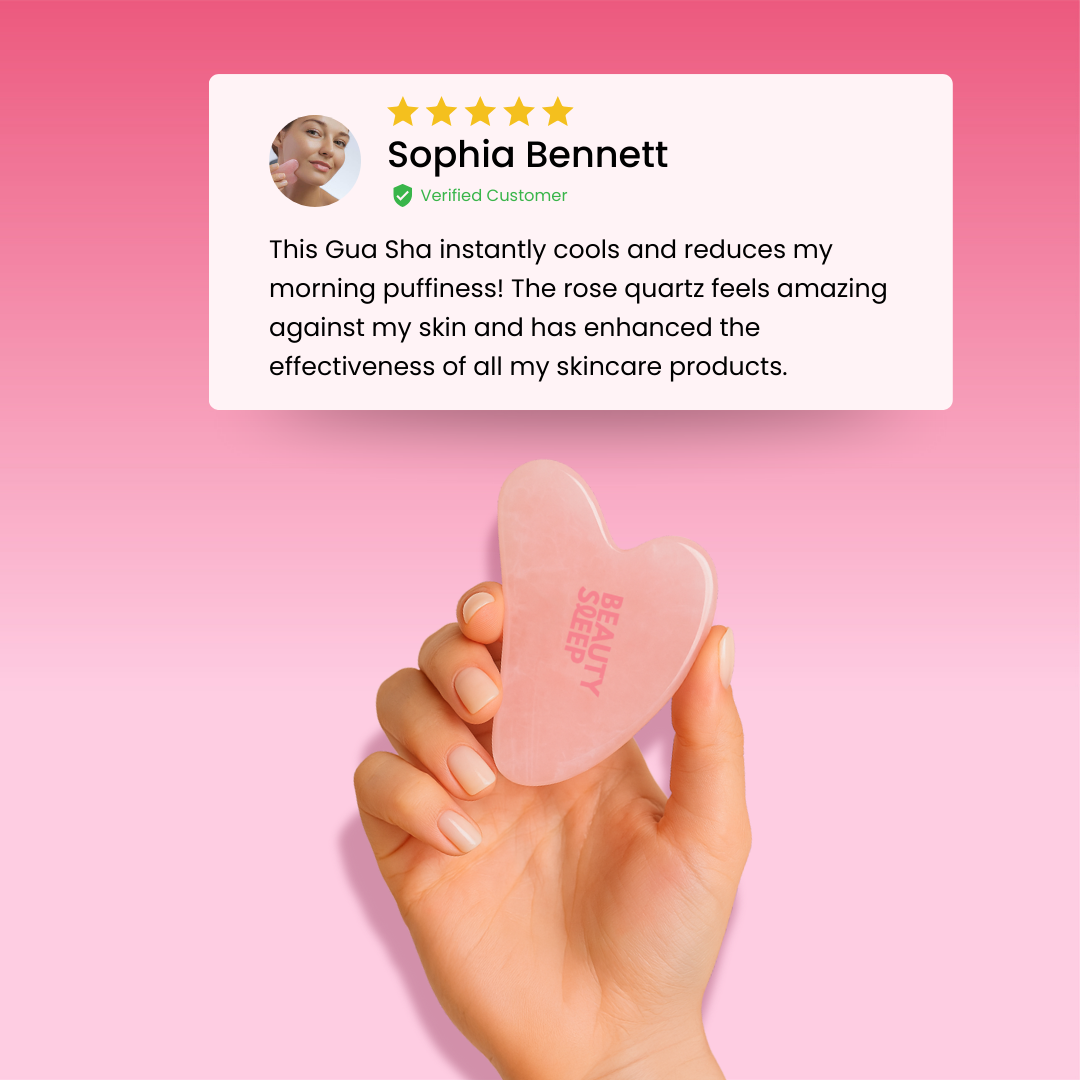 FREE Gift - Rose Quartz Gua Sha Stone