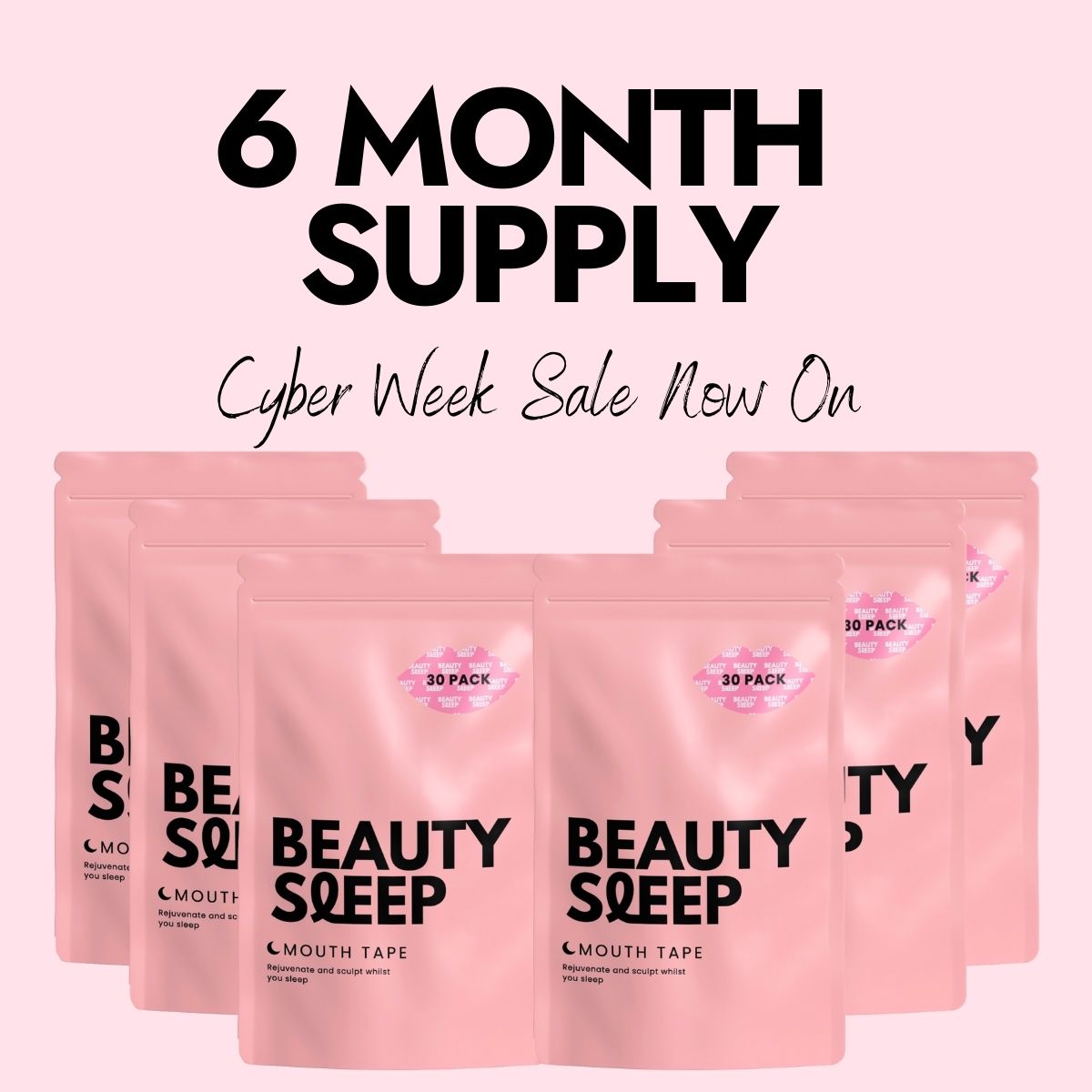 Beauty Sleep Mouth Tape - 6 Month Supply