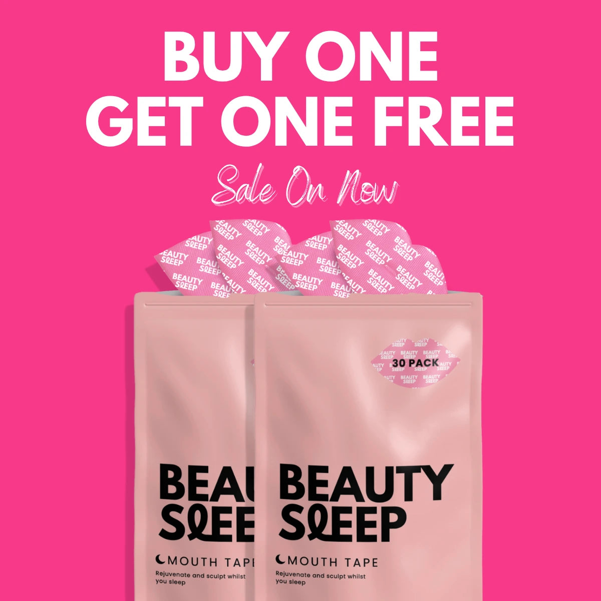 Beauty Sleep Mouth Tape - Buy 1 Get 1 Free + FREE Gift