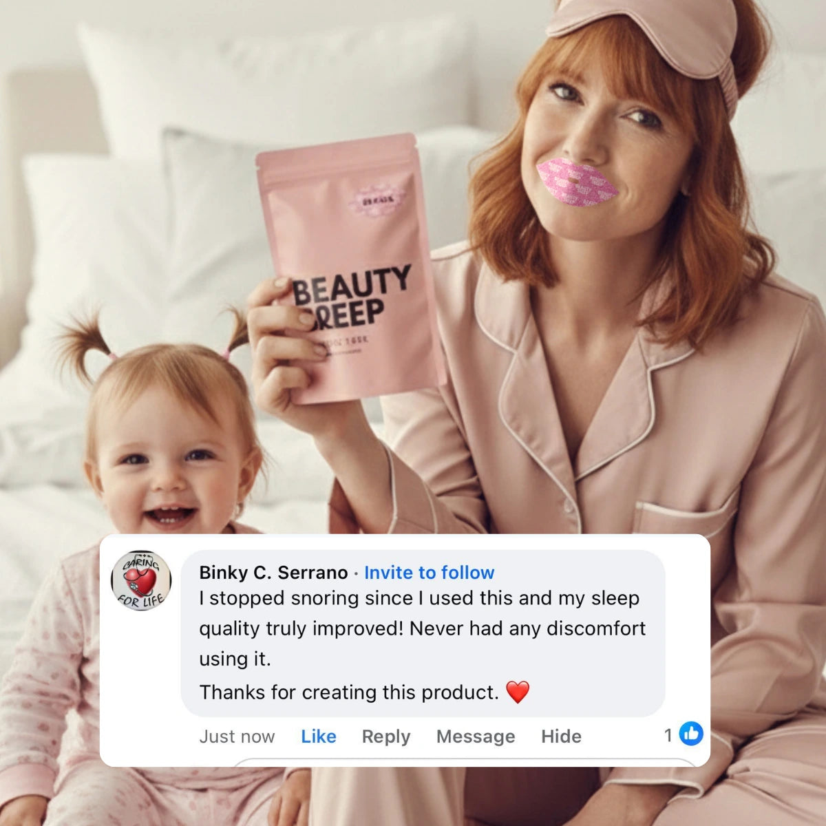 Beauty Sleep Mouth Tape - Buy 1 Get 1 Free + FREE Gift