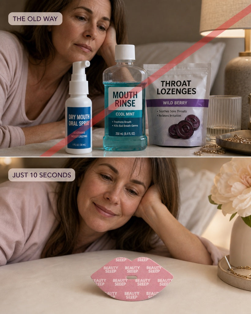 No sprays, no lozenges, no pills — just 10 gentle seconds