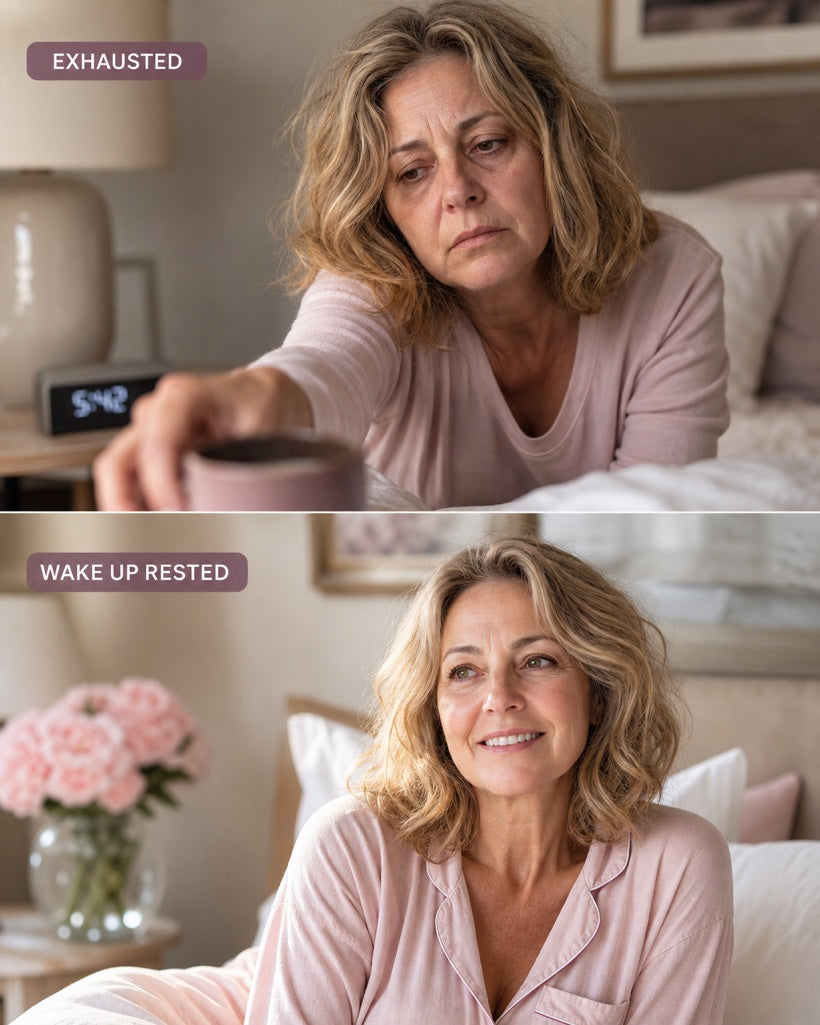Deeper, more restorative sleep — so you wake up actually rested