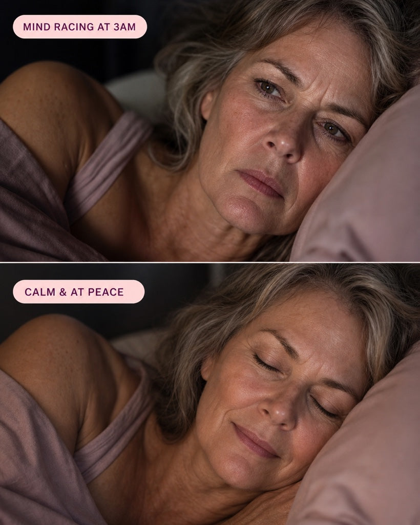 Calmer nights — nose breathing quiets a racing 3am mind