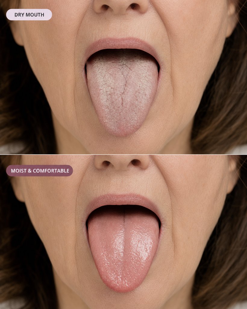 It keeps your saliva flowing — your teeth’s overnight bodyguard