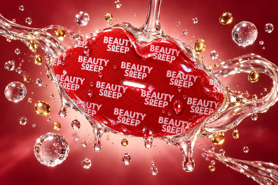 A Collagen strip drenched in serum