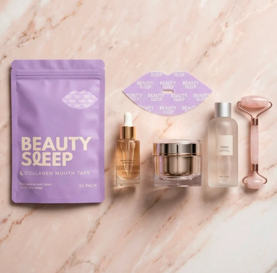 Beauty Sleep Collagen Mouth Tape flat lay