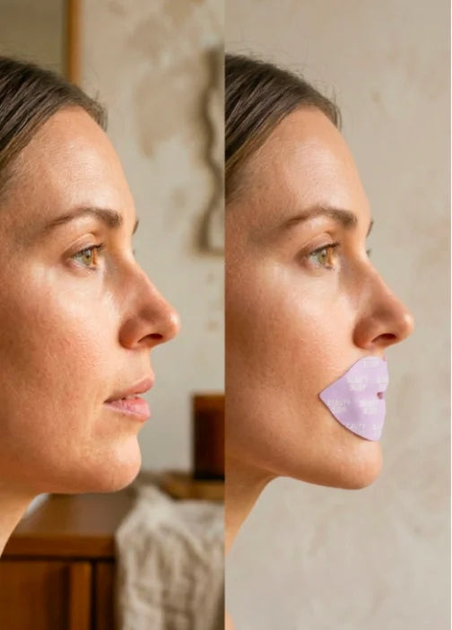 Split-face collagen sleep result