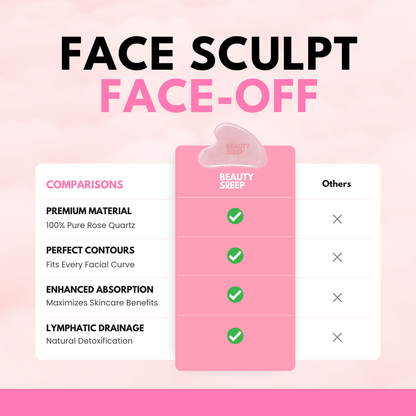 FREE Gift - Rose Quartz Gua Sha Stone