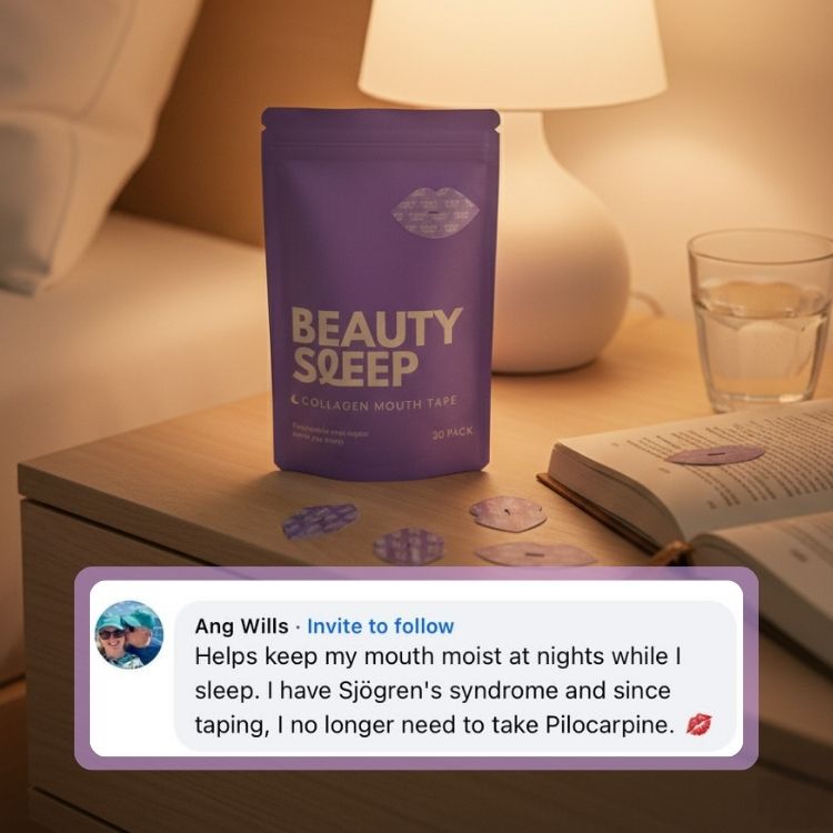 Beauty Sleep Collagen Mouth Tape - Buy 2 Get 1 Free + Gifts