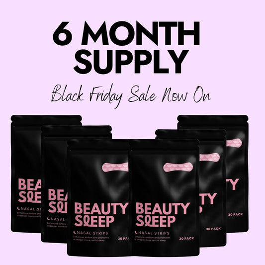 Beauty Sleep Nasal Strips - 6 Packs
