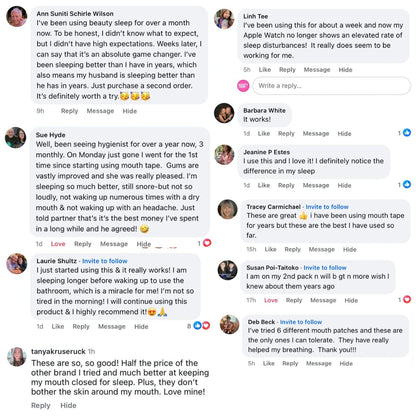 Free Beauty Sleep Mouth Tape