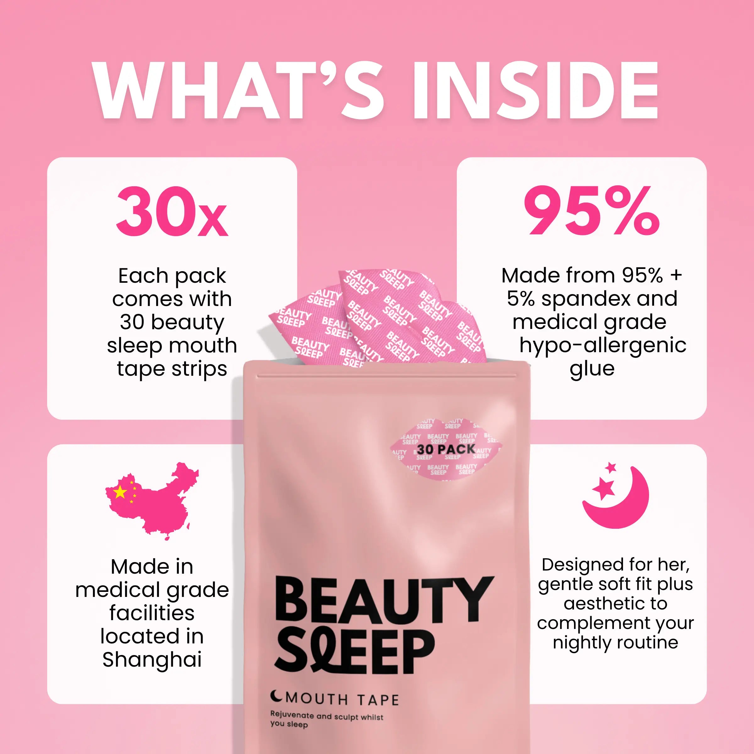 Beauty Sleep Mouth Tape - Buy 1 Get 1 Free