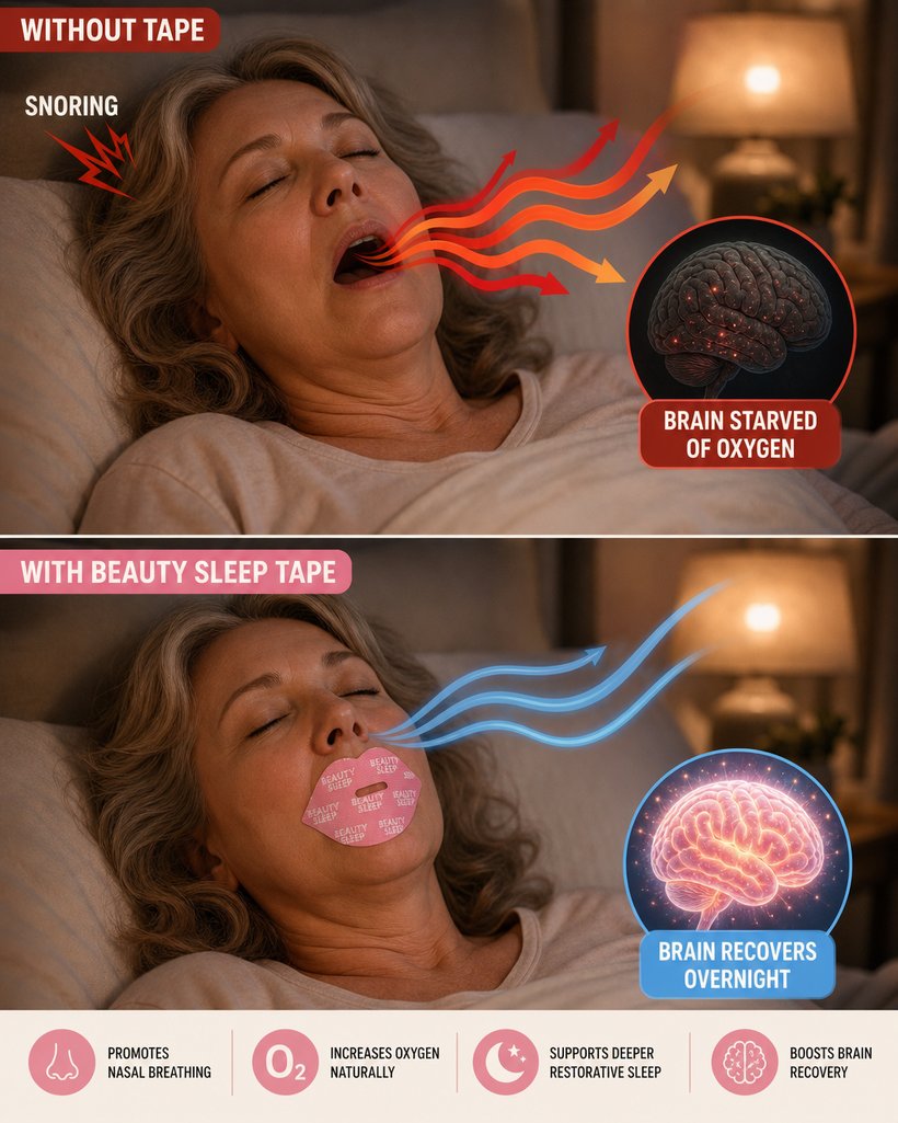 Snoring robs you of the deep sleep your brain repairs in &mdash; so you wake tired and age faster