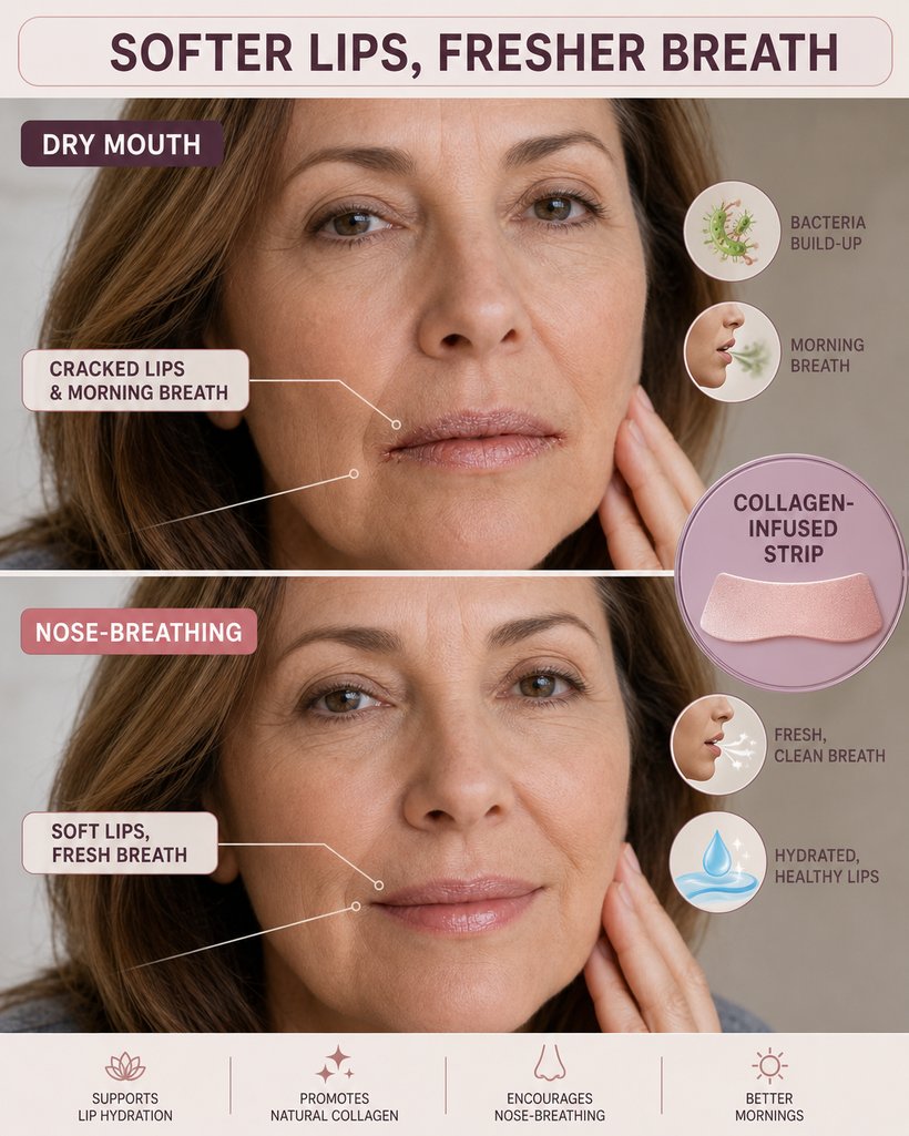 Softer lips and fresher morning breath