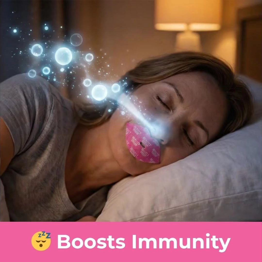 It Helps Filter Airborne Bacteria and Viruses by Encouraging Nasal Breathing