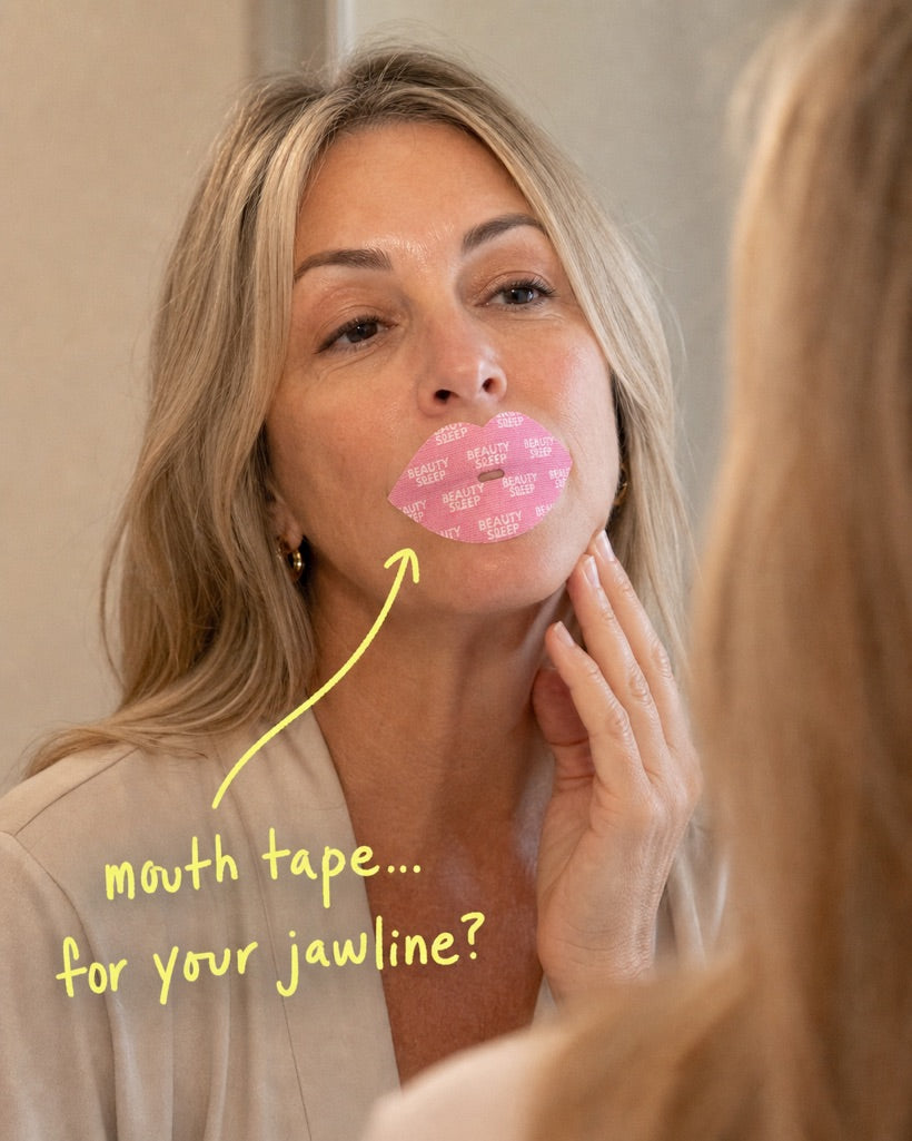 The 10-second bedtime habit for a firmer jawline