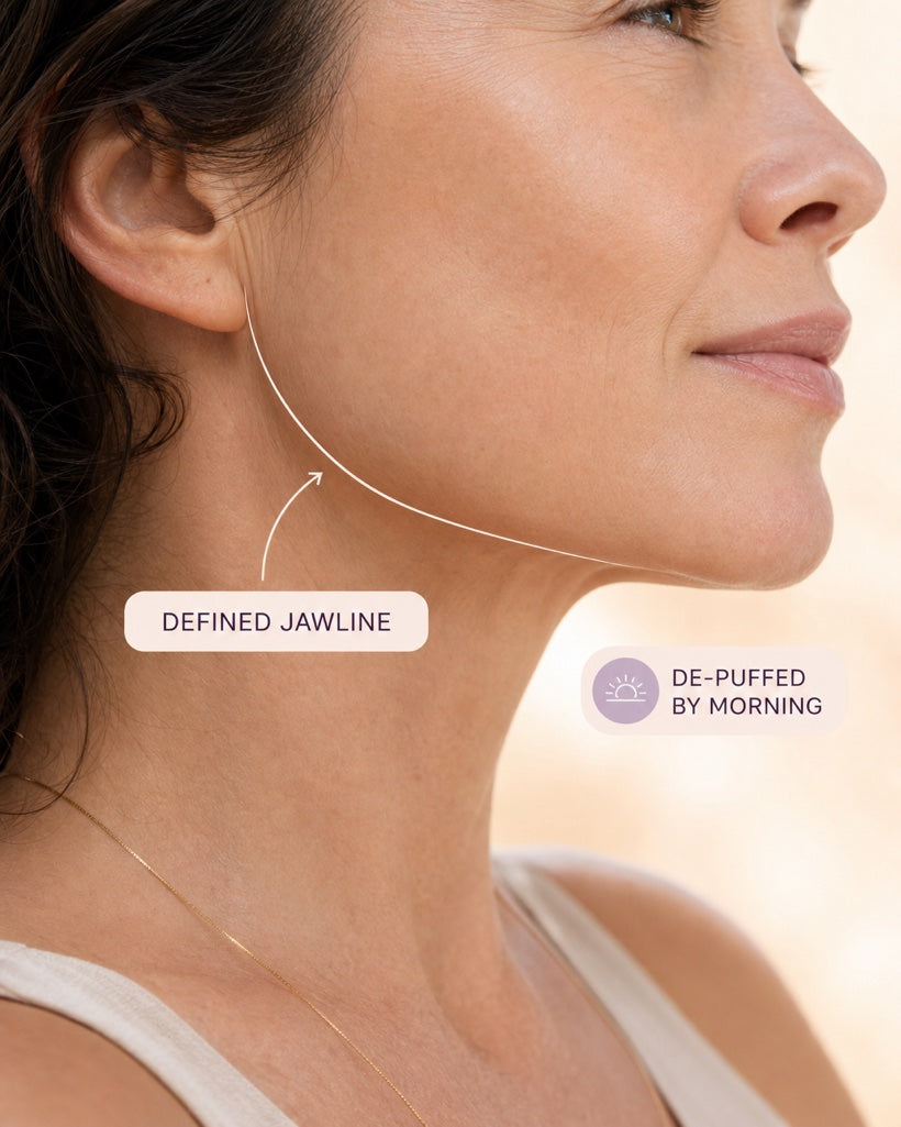 You wake up de-puffed &mdash; with a more sculpted jaw and neck