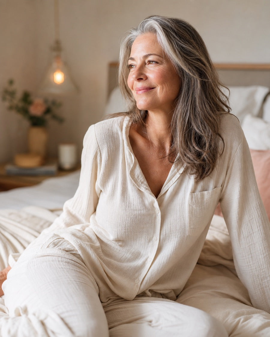 A well-rested menopause morning with Beauty Sleep Mouth Tape
