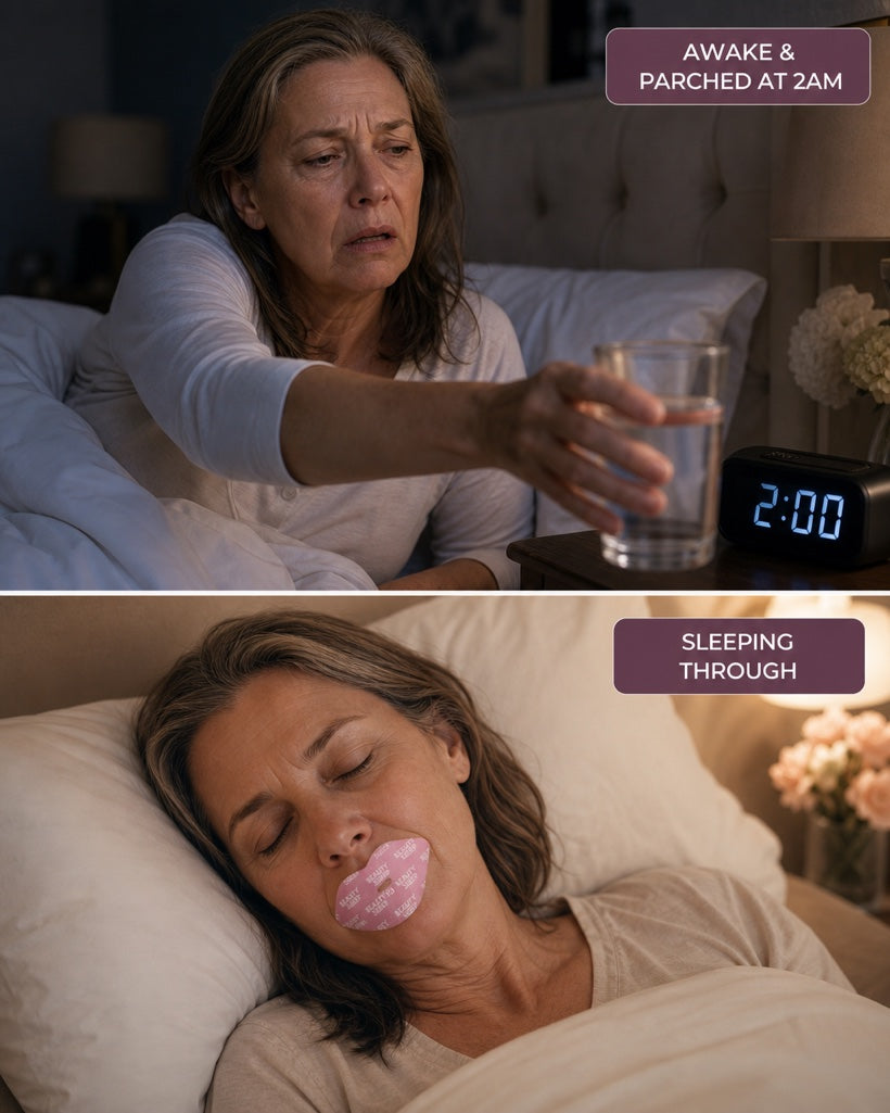 It stops the desert-dry mouth you wake up with &mdash; usually the first night