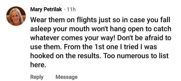 Facebook comment: From the 1st one I tried I was hooked on the results.