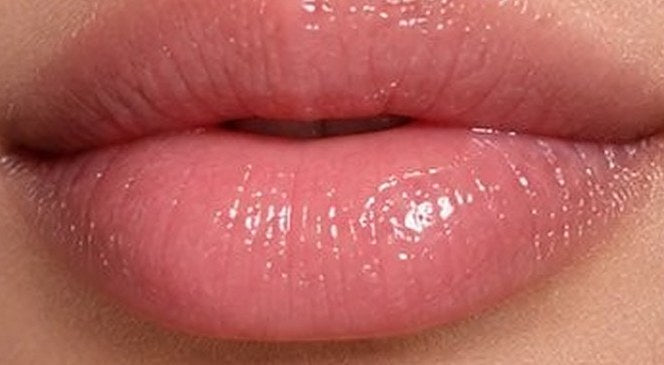 Lips after 1 month of Collagen Mouth Tape (illustrative)