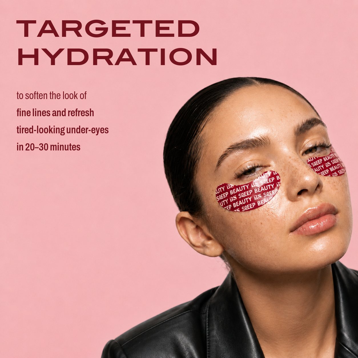 Targeted hydration to soften the look of fine lines