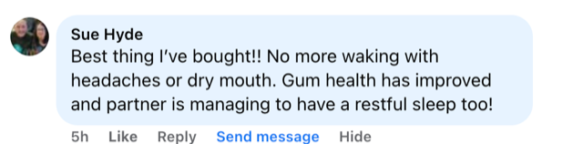 Customer comment