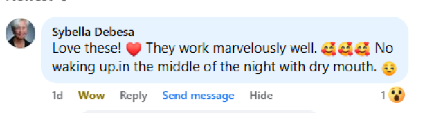 Customer comment