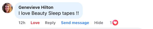 Customer comment