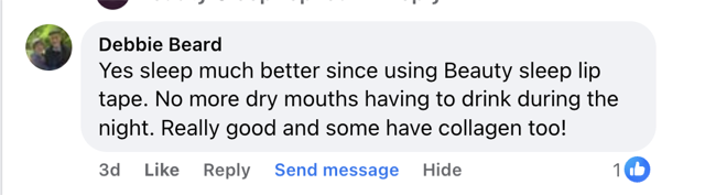 Customer comment
