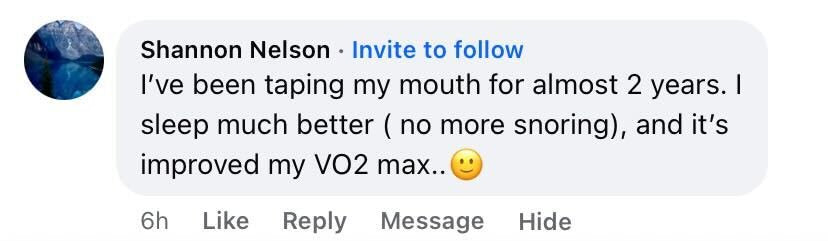 Beauty Sleep customer review about snoring